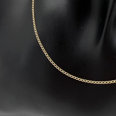 14K YG ~ 24â€ Chain Necklace