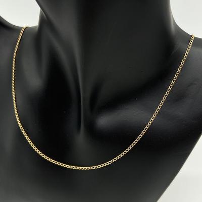14K YG ~ 24â€ Chain Necklace