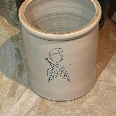 Western 6 gallon Stoneware Crock