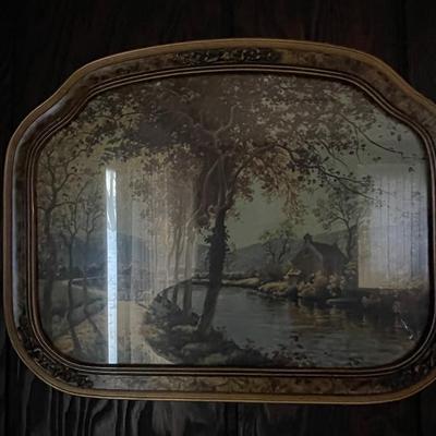 Framed Artwork of landscape