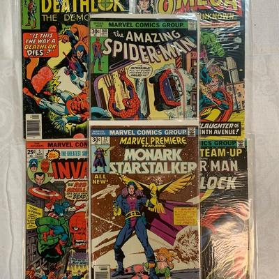 LOT 3R: Mixed Collection of Marvel Comics: Monark Starstalker,The ...