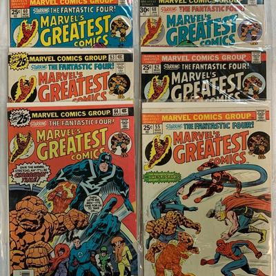 LOT  8R: marvel's Greatest Comics Collection