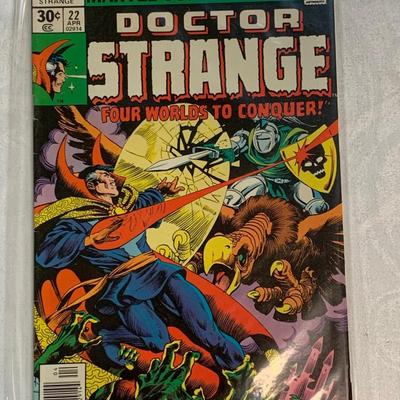 LOT 9R: Doctor Strange & Thing vs Skull Comics
