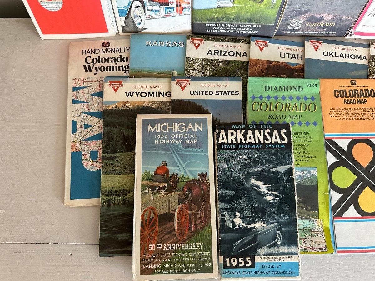 assortment-of-road-maps-estatesales