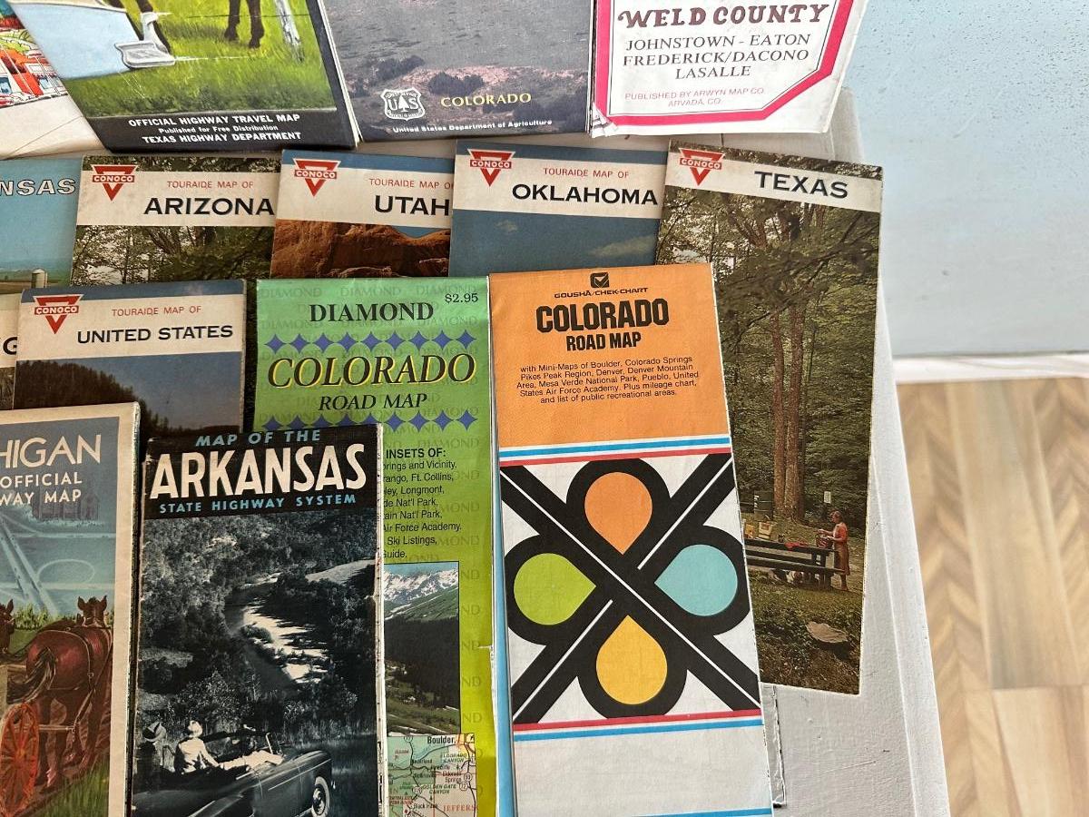 assortment-of-road-maps-estatesales