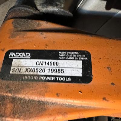 Ridgid CM14500 Abrasive Cut Off Saw