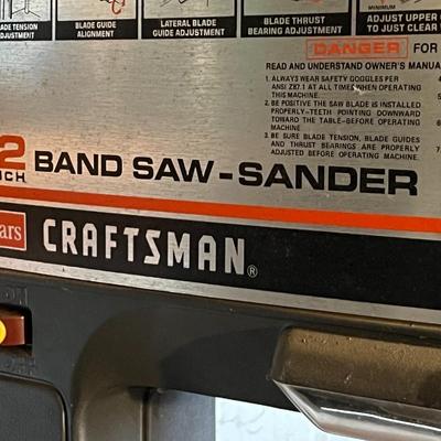 Sears Craftsman 12 Inch Band Saw Sander