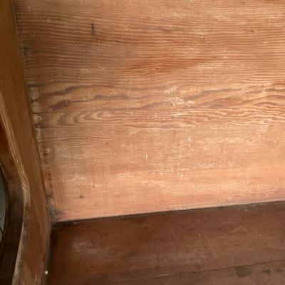 Large Antique 10 Ft Solid Wood Church Pew