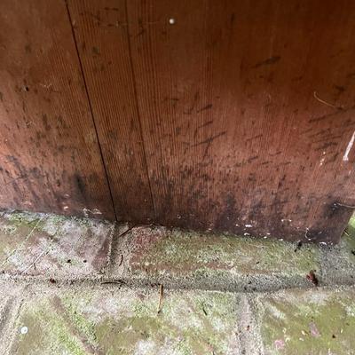 Large Antique 10 Ft Solid Wood Church Pew