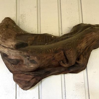 Lovely Carved Wood Otter Wall Art