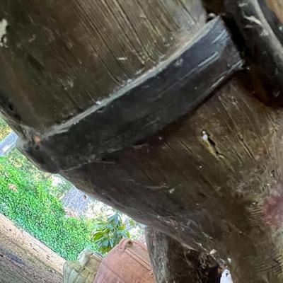 Antique Carved Wood Rocking Horse