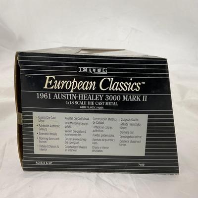 -124- EUROPEAN CLASSICS | 1:18 Scale Die Cast | 1961 Austin Henley 300 Mark II