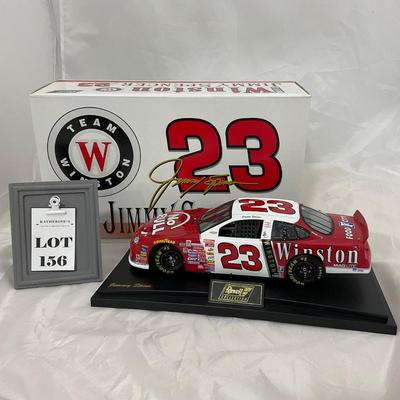 -156-NASCAR | 1:18 Scale Die Cast | 1999 Team Winston Ford Taurus | Jimmy Spencer