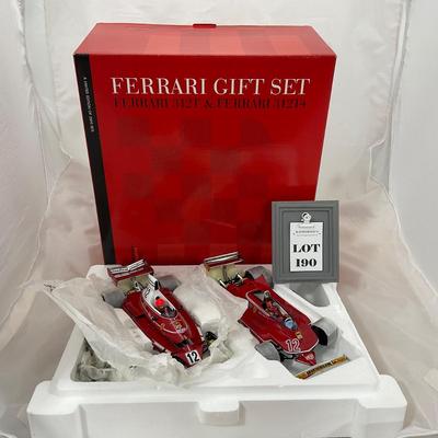 -190- MODEL SET | 1:18 Scale Die Cast | Exoto Ferrari 312T & 312T4 Gift Set