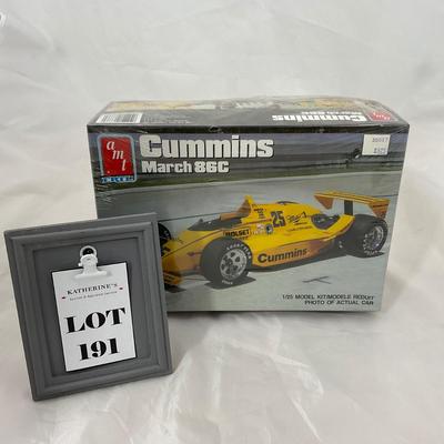 -191- MODEL KIT | 1:25 Scale | Model Reduit Cummins March 86C Sealed