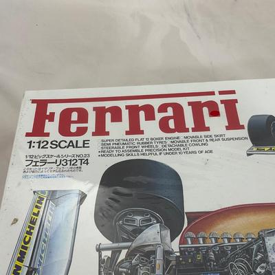 -207- MODEL KIT | 1:12 Scale | Ferrari 312T4 Big Scale Series