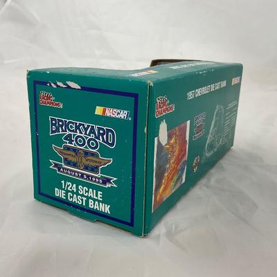 -209- BRICKYARD | 1:24 Scale Die Cast | 1957 Chevrolet Die Cast Bank