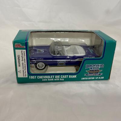 -209- BRICKYARD | 1:24 Scale Die Cast | 1957 Chevrolet Die Cast Bank