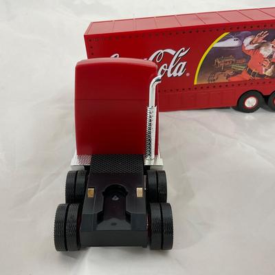 -216- MODEL | 1998 Holiday Caravan Truck Coca-Cola