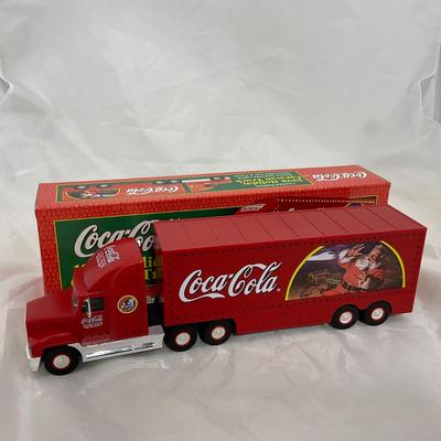 -216- MODEL | 1998 Holiday Caravan Truck Coca-Cola