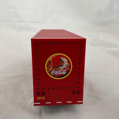 -216- MODEL | 1998 Holiday Caravan Truck Coca-Cola