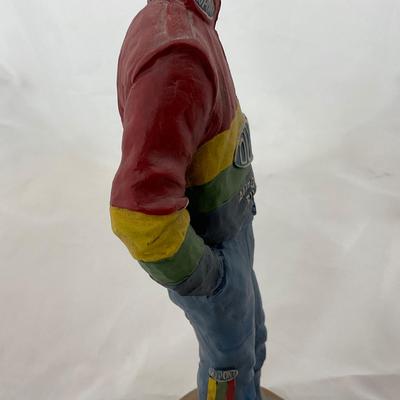 -218- NASCAR | Tom Clark Jeff Gordon Resin Statue