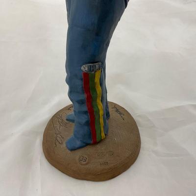 -218- NASCAR | Tom Clark Jeff Gordon Resin Statue