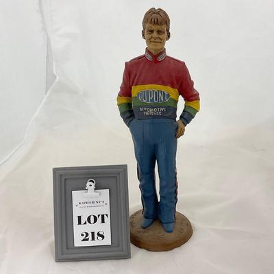 -218- NASCAR | Tom Clark Jeff Gordon Resin Statue