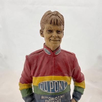 -218- NASCAR | Tom Clark Jeff Gordon Resin Statue