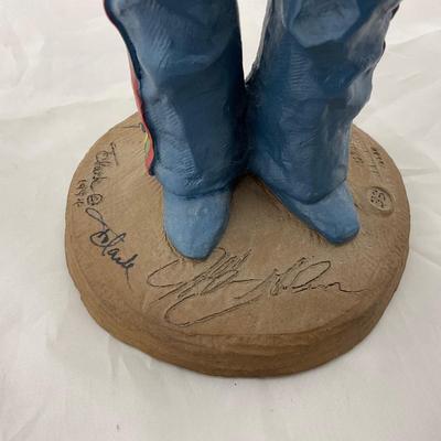 -218- NASCAR | Tom Clark Jeff Gordon Resin Statue