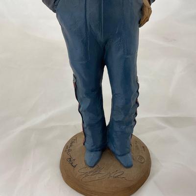 -218- NASCAR | Tom Clark Jeff Gordon Resin Statue