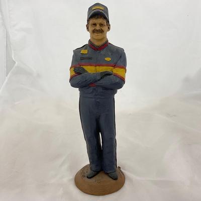 -219- NASCAR | 1994 Tom Clark Davey Allison Resin Statue