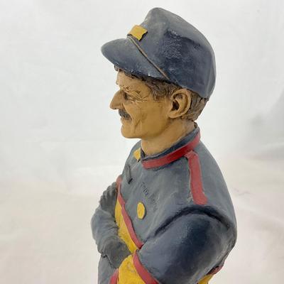 -219- NASCAR | 1994 Tom Clark Davey Allison Resin Statue