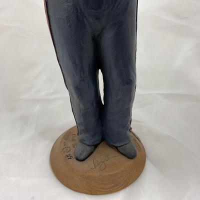 -219- NASCAR | 1994 Tom Clark Davey Allison Resin Statue