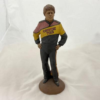 -220- NASCAR | 1992 Tom Clark Bobby Hamilton Resin Statue