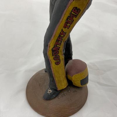 -220- NASCAR | 1992 Tom Clark Bobby Hamilton Resin Statue