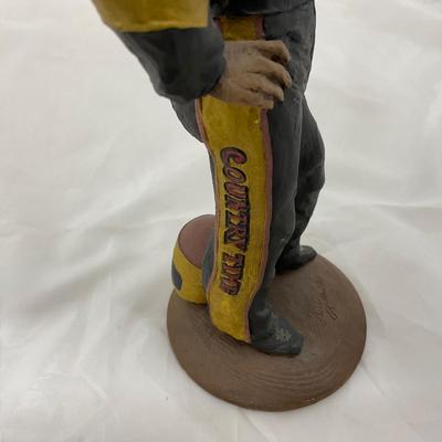 -220- NASCAR | 1992 Tom Clark Bobby Hamilton Resin Statue