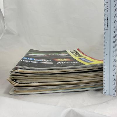 -221- RACING | Collection of Elk Heart Lake / Wisconsin Racing Magazines With Tickets