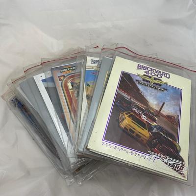 -228- RACING | Brickyard 400 Inaugural Race Run Of Programs With Tickets