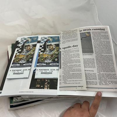-229- RACING | Indy 500 Run of programs With Tickets