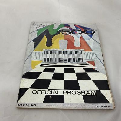 -230- RACING | Indy 500 Run of Programs With Tickets