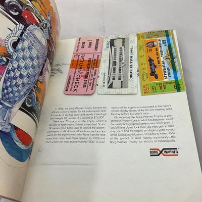 -230- RACING | Indy 500 Run of Programs With Tickets