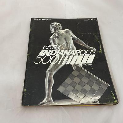 -230- RACING | Indy 500 Run of Programs With Tickets