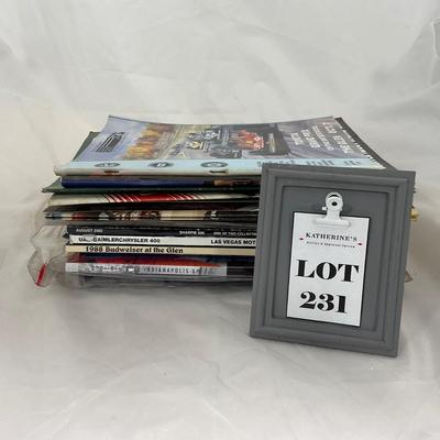 -231- RACING | Miscellaneous Group of Racing programs