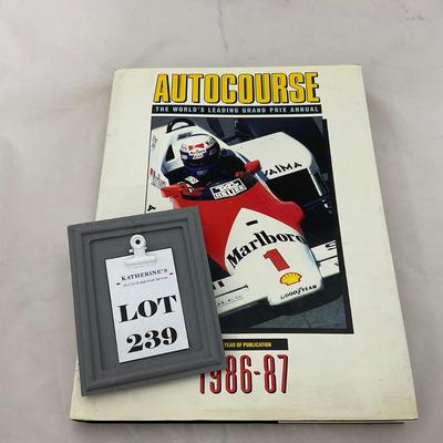 -239- RACING | Autocourse 1986-87 Hardcover
