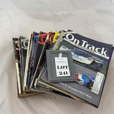 -241- RACING | Stack of On Track Magazines