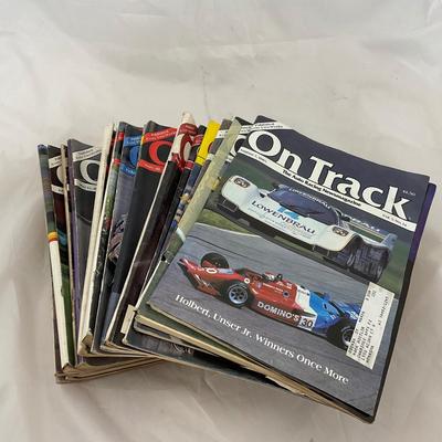 -241- RACING | Stack of On Track Magazines