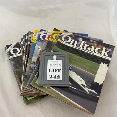 -242- RACING | Stack of On Track Magazines