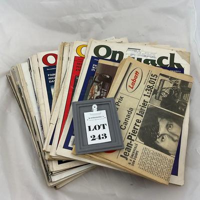 -243- RACING | Stack of On Track Magazine