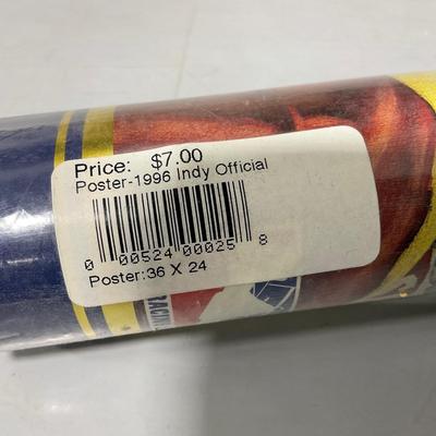 -252- NASCAR | 1996 Indy Unopened Poster